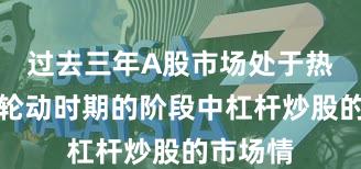 过去三年A股市场处于热点快速轮动时期的阶段中杠杆炒股的市场情